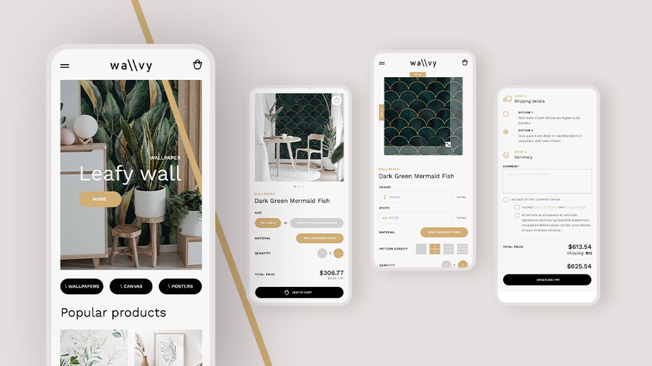 projekt sklepu internetowego rwd