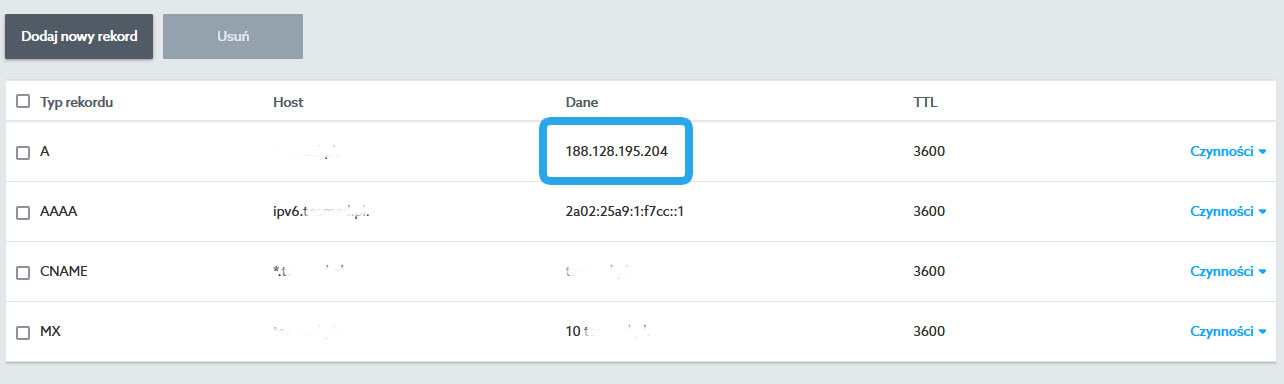 przekierowanie domeny w home.pl